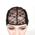 Spandex Net Adjustable Strap Mesh Plastic Wig Cap